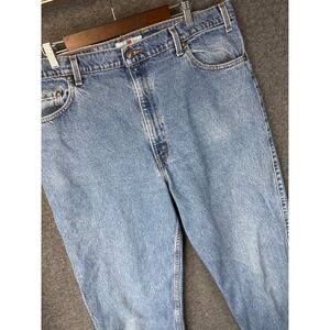 Levi Strauss Signature Orange Tab 540 Relaxed Fit Men 40x36 Jeans Light Wash Y2K